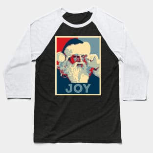 Joy Santa Claus Christmas Hope Baseball T-Shirt